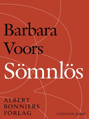 cover image of Sömnlös